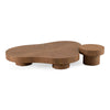 Larch Modern Walnut Nesting Table Set
