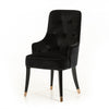 A&X Larissa Modern Black Fabric Dining Chair Model VGUNCC016-BLK-1