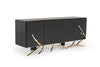 Legend Modern Black & Gold Buffet