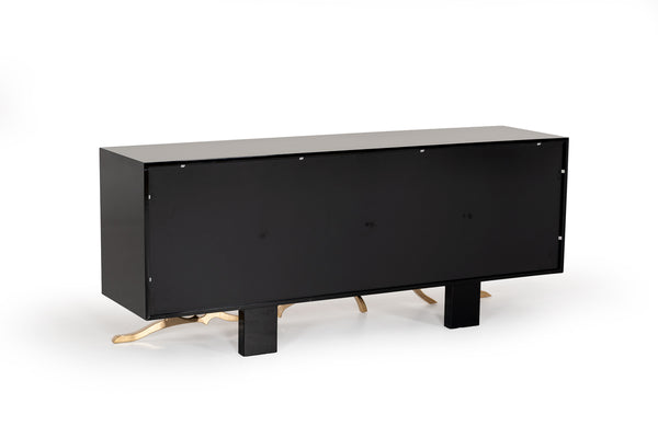 Modrest Legend Modern Black & Gold Buffet Model VGVCG8111-BLK