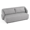 Lerner Modern Light Grey Fabric Sofa Bed