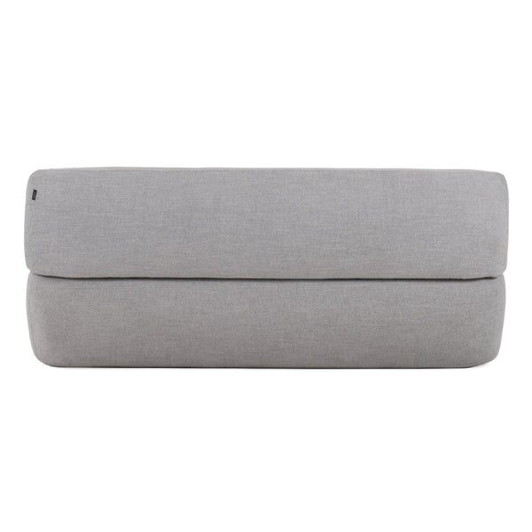 Divani Casa Lerner Modern Light Grey Fabric Sofa Bed Model VGKK-KF.8130-CLOUD