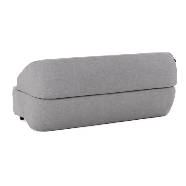 Lerner Modern Light Grey Fabric Sofa Bed