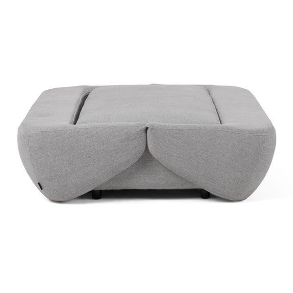 Divani Casa Lerner Modern Light Grey Fabric Sofa Bed Model VGKK-KF.8130-CLOUD