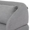 Lerner Modern Light Grey Fabric Sofa Bed