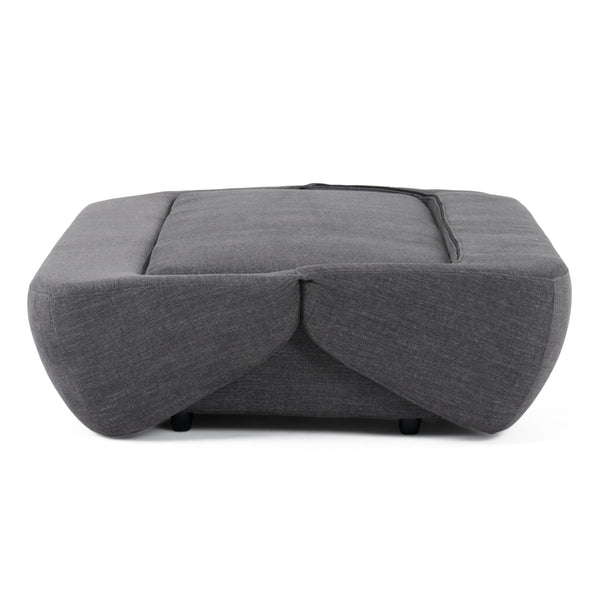 Divani Casa Lerner Modern Dark Grey Fabric Sofa Bed Model VGKK-KF.8130-SLATE
