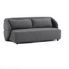 Divani Casa Lerner Modern Dark Grey Fabric Sofa Bed Model VGKK-KF.8130-SLATE