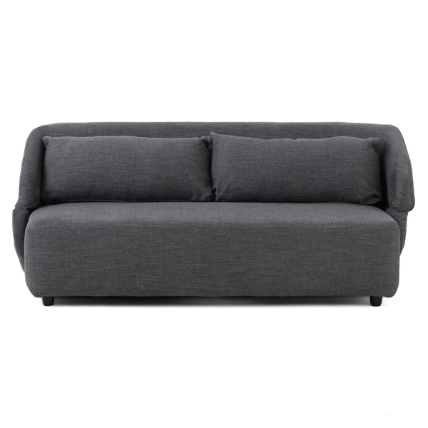 Divani Casa Lerner Modern Dark Grey Fabric Sofa Bed Model VGKK-KF.8130-SLATE