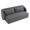 Divani Casa Lerner Modern Dark Grey Fabric Sofa Bed Model VGKK-KF.8130-SLATE