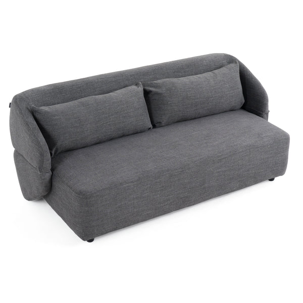 Divani Casa Lerner Modern Dark Grey Fabric Sofa Bed Model VGKK-KF.8130-SLATE