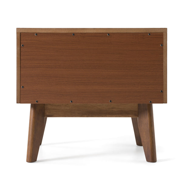 Modrest Lewis Mid Century Modern Walnut Nightstand Model VGMABR-36-NS