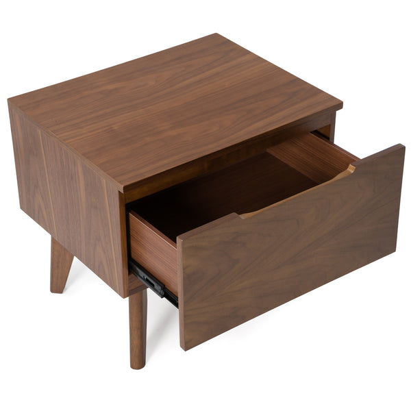 Modrest Lewis Mid Century Modern Walnut Nightstand Model VGMABR-36-NS