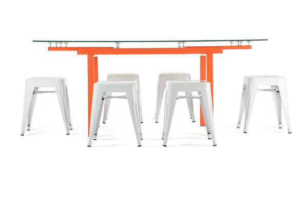 Modrest Linus Contemporary Glass Extendable Dining Table Model VGGU2879XT-6