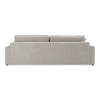 Loki Modern Grey Fabric 4-Seat Sofa