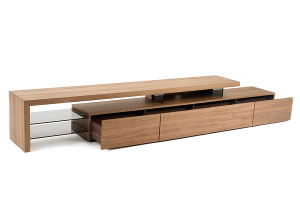 Modrest Loreta Modern Walnut Tv Stand Model VGHB377F3