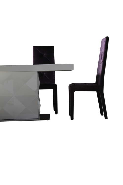 Versus Eva Modern White Lacquer Dining Table Model VGDVEVA-DININGTABLE