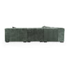 Divani Casa Ludwig Modern Dark Green Fabric Modular Sectional Model VGDW-DS1021-GRN