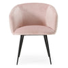 Luzerne Modern Pink Velvet Dining Chair
