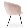 Luzerne Modern Pink Velvet Dining Chair