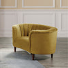 ACME Millephri Olive Yellow Velvet Chair Model LV00165