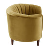 ACME Millephri Olive Yellow Velvet Chair Model LV00165