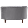 ACME Millephri Gray Velvet Chair Model LV00168