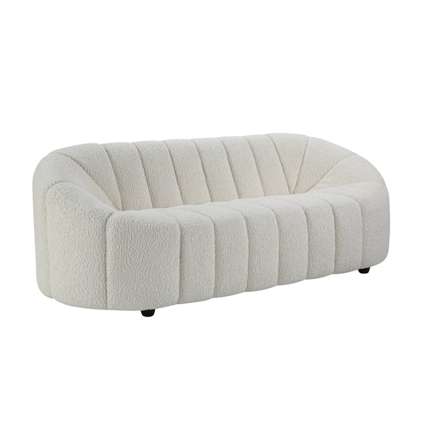 ACME Osmash White Teddy Sherpa Sofa Model LV00229
