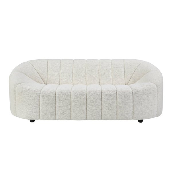 ACME Osmash White Teddy Sherpa Sofa Model LV00229