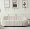 ACME Osmash White Teddy Sherpa Sofa Model LV00229