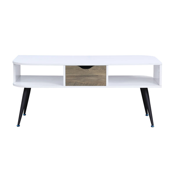 ACME Halima White & Black Coffee Table Model LV00322