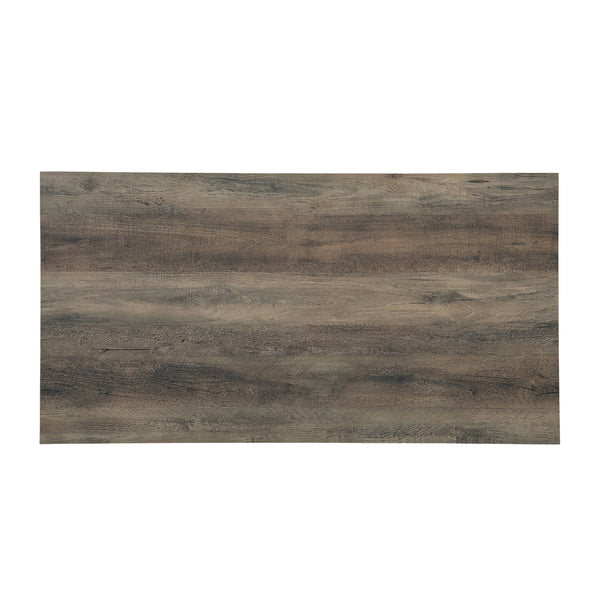 ACME Homare Rustic Oak & Black Coffee Table Model LV00323