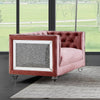 ACME HeiberoII Pink Velvet Chair Model LV00329