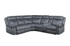 ACME Dollum Two Tone Gray Nubuck Motion Sectional Sofa Model LV00398