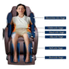 ACME Pacari Chocolate Synthetic Leather Massage Chair Model LV00569