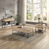 ACME Brantley Oak & Sandy Black Coffee Table Model LV00748