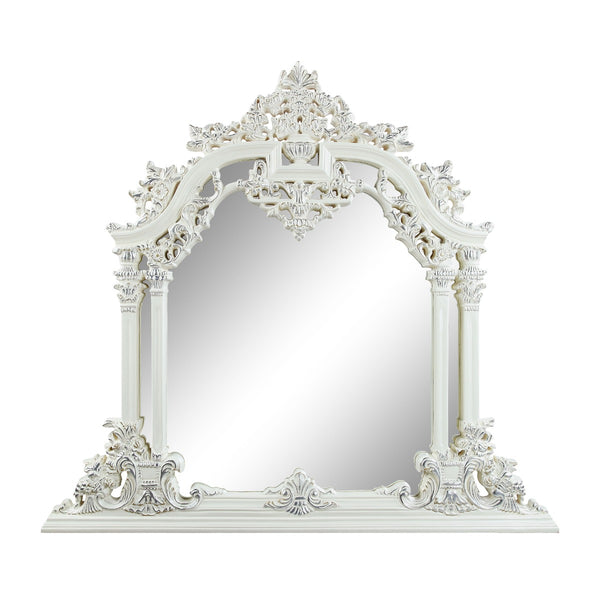 ACME Vanaheim Antique White Mirror Model LV00807