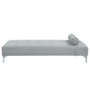 ACME Quenti Gray Melange Velvet Sofa Bed with Pillow Model LV00826