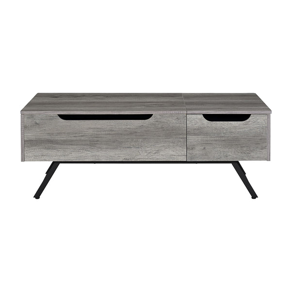 ACME Throm Gray Oak Coffee Table with Lift Top Model LV00832