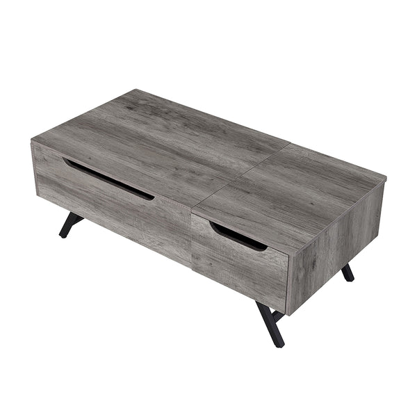 ACME Throm Gray Oak Coffee Table with Lift Top Model LV00832
