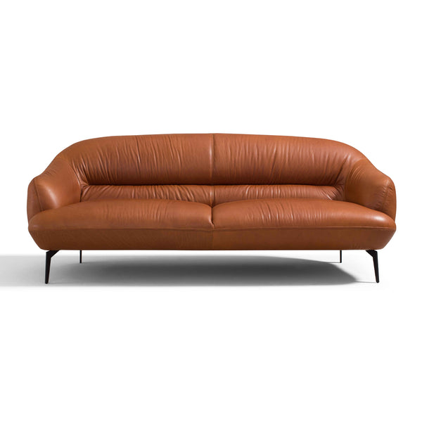 ACME Leonia Cognac Tan Top Grain Leather Sofa Model LV00937