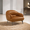 ACME Leonia Cognac Tan Top Grain Leather Chair Model LV00939