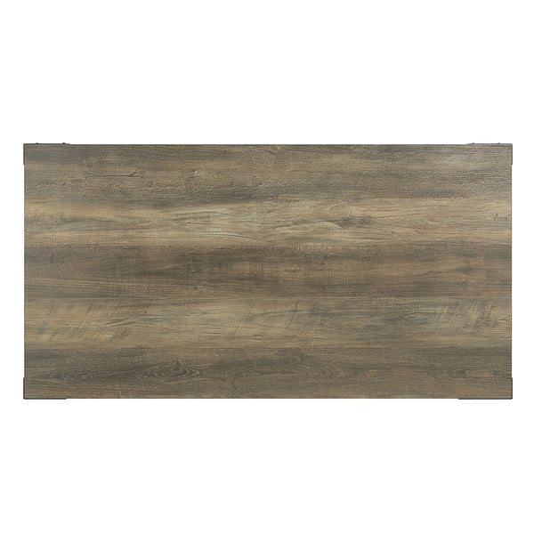 ACME Abiram Rustic Oak Coffee Table Model LV01001