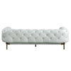ACME Ragle Vintage White Top Grain Leather Sofa Model LV01021