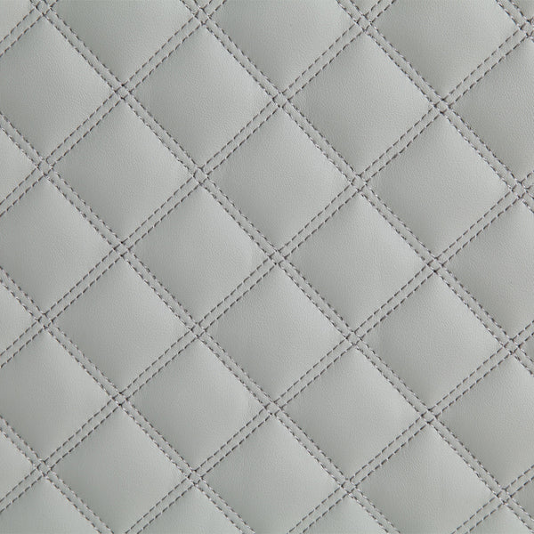 ACME Katia Light Gray Linen & Weathered White Chair with Pillow Model LV01051