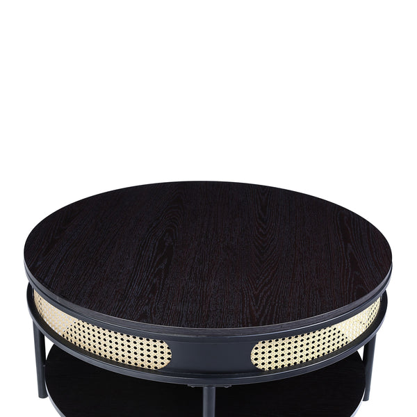 ACME Colson Black Coffee Table Model LV01076