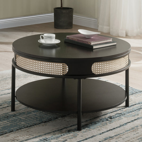 ACME Colson Black Coffee Table Model LV01076