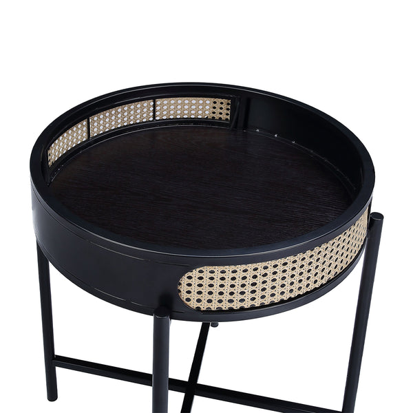 ACME Colson Black End Table Model LV01077