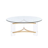 ACME Sosi Gold Coffee Table Model LV01083