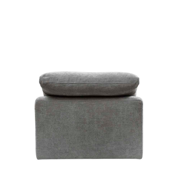 ACME Naveen Gray Linen Modular Armless Chair Model LV01103