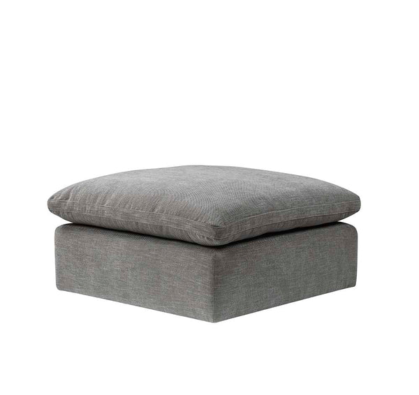 ACME Naveen Gray Linen Modular Ottoman Model LV01105